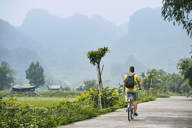 Visite de Ninh Binh en vélo : Excursion à vélo sans guide à Tam Coc, Hoa Lu et au-delà