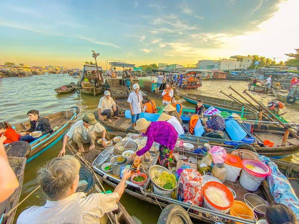 marchés flottants de Cai Be et de Cai Rang