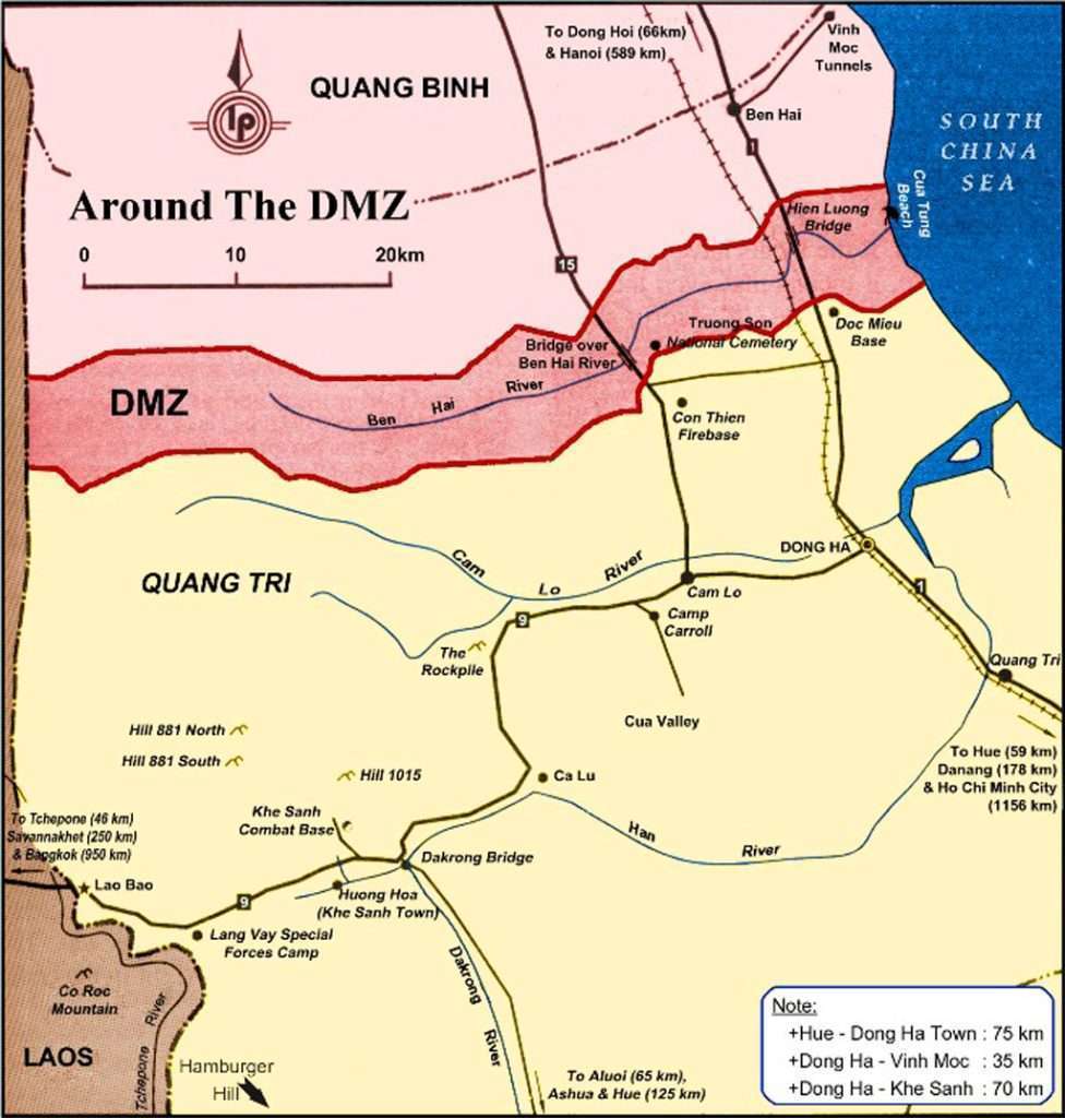 Zone démilitarisée au Viêt Nam DMZ: Guide de voyage