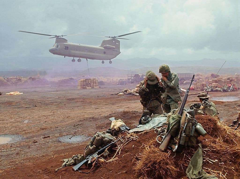 icône d'une zone de guerre au Viêt Nam